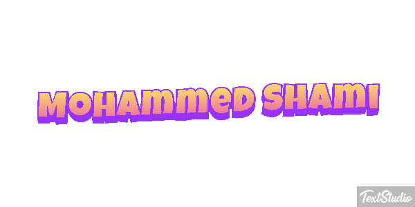 Mohammed Shami Efeito do texto
