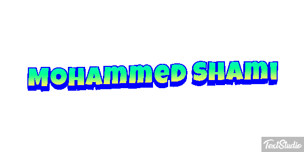 Mohammed Shami Efeito do texto