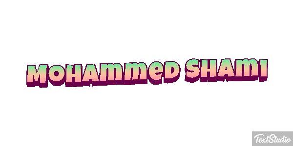 Mohammed Shami Efeito do texto