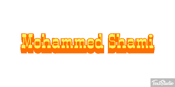 Mohammed Shami Efeito do texto
