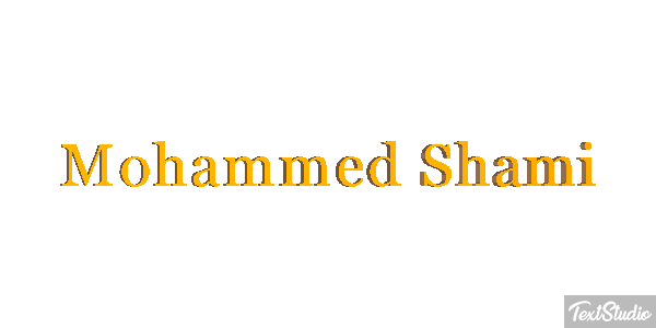 Mohammed Shami Efeito do texto