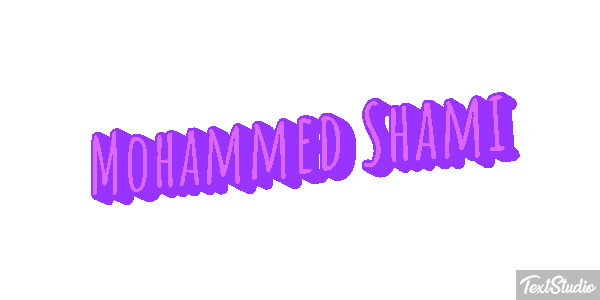Mohammed Shami Efeito do texto
