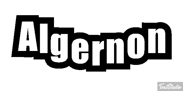 Algernon Effet de texte
