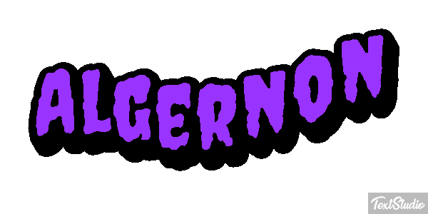 Algernon Effet de texte