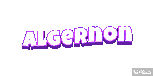 Algernon Effet de texte