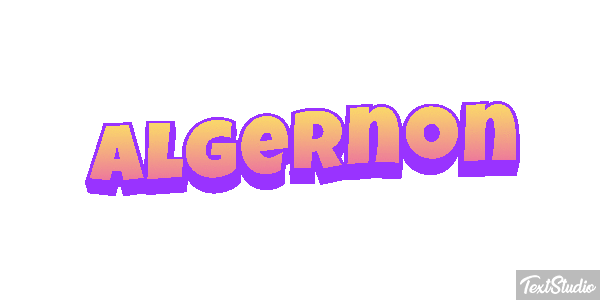 Algernon Effet de texte