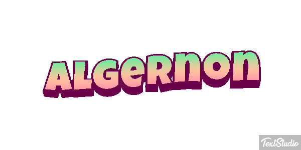 Algernon Effet de texte