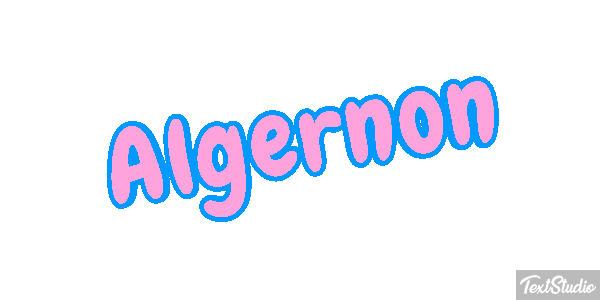 Algernon Effet de texte