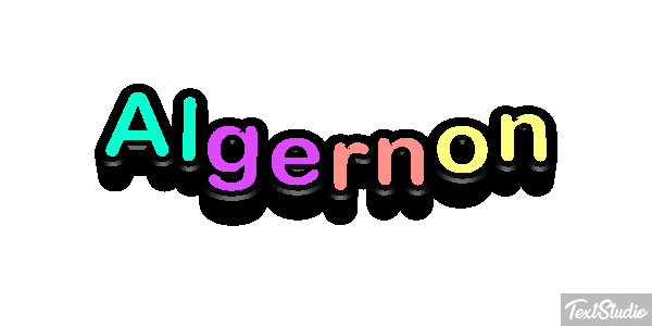 Algernon Effet de texte