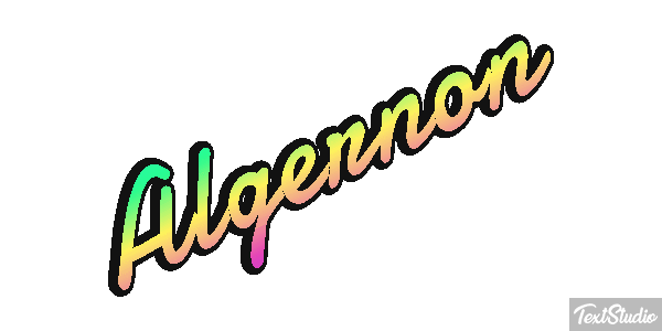 Algernon Effet de texte