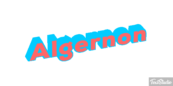 Algernon Effet de texte