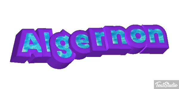 Algernon Effet de texte