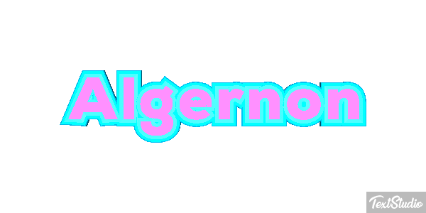 Algernon Effet de texte