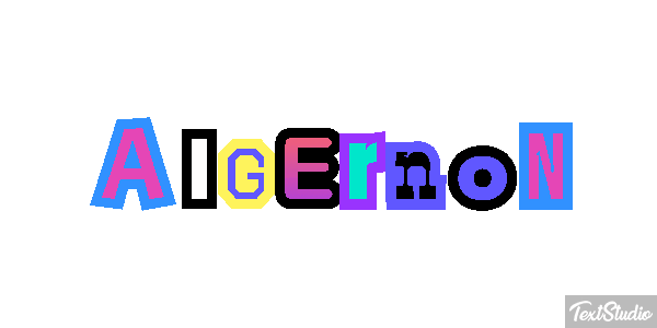 Algernon Effet de texte