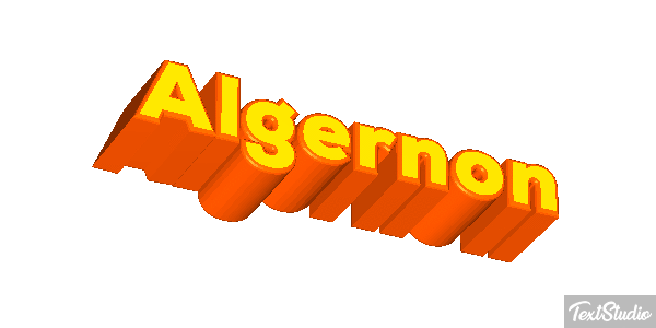 Algernon Effet de texte