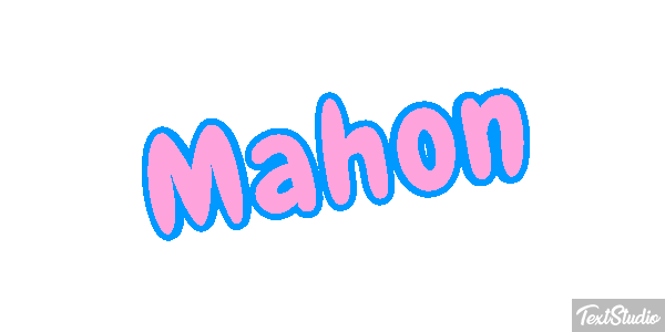 Mahón Efekt tekstowy