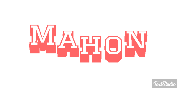 Mahón Efekt tekstowy