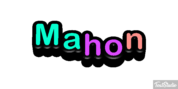 Mahón Efekt tekstowy