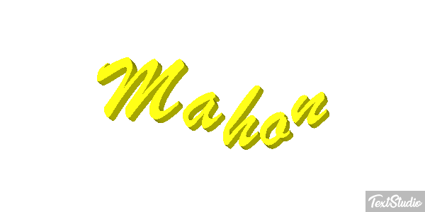 Mahón Efekt tekstowy