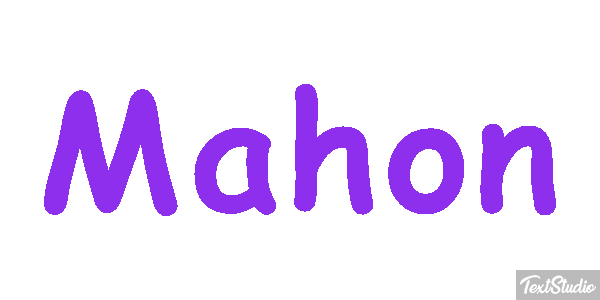Mahón Efekt tekstowy
