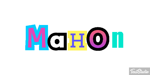 Mahón Efekt tekstowy