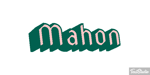 Mahón Efekt tekstowy