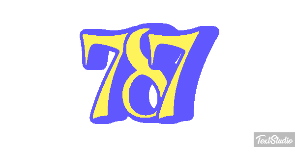 787 Metin efekti
