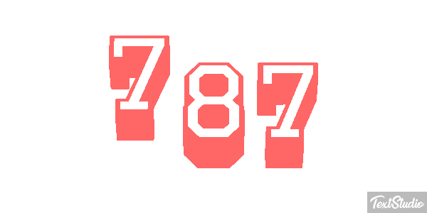 787 Metin efekti