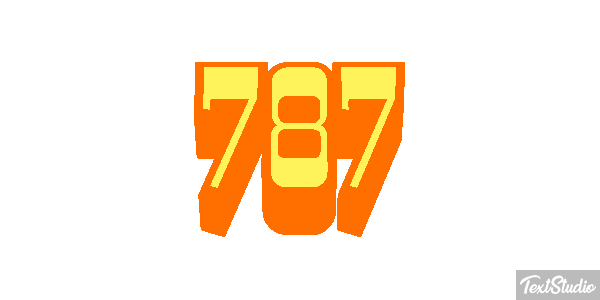 787 Metin efekti