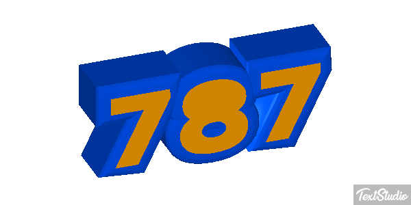 787 Metin efekti