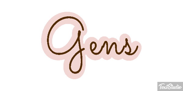 Gens Effet de texte