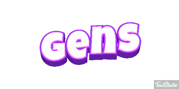 Gens Effet de texte