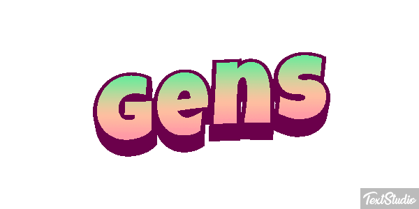Gens Effet de texte