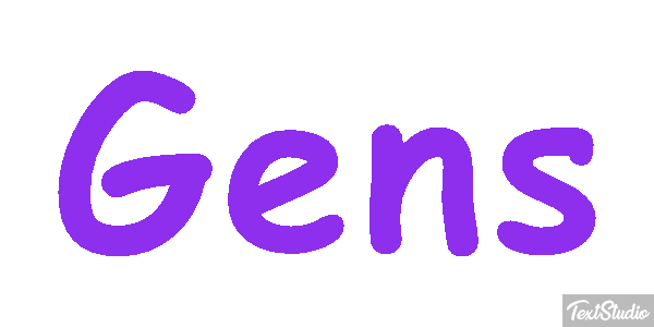 Gens Effet de texte