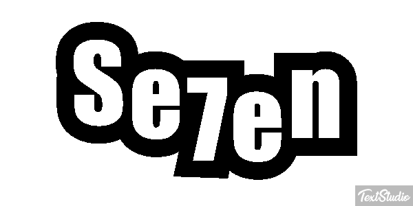 Se7en Effetto testo