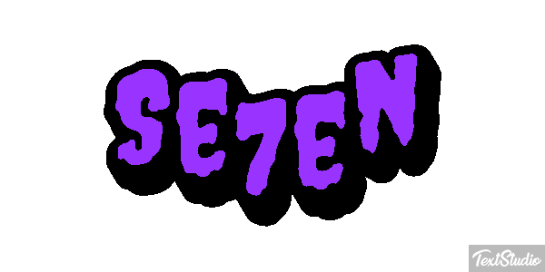 Se7en Effetto testo