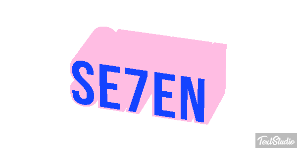 Se7en Effetto testo