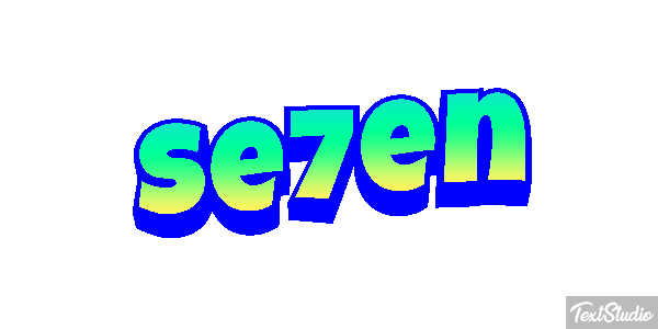 Se7en Effetto testo