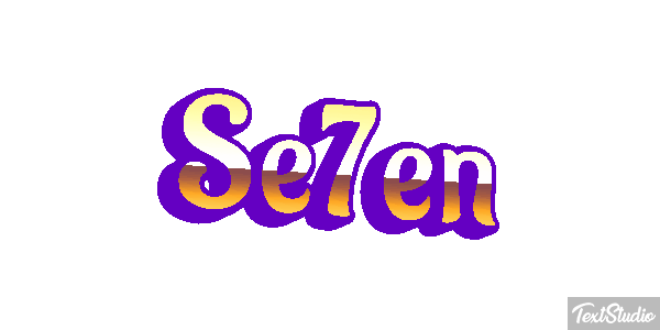 Se7en Effetto testo