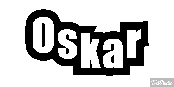 Oskar Efekt tekstowy