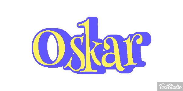 Oskar Efekt tekstowy
