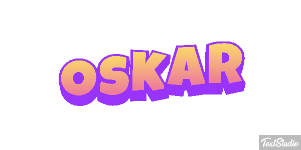 Oskar Efekt tekstowy