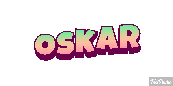 Oskar Efekt tekstowy