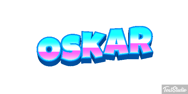 Oskar Efekt tekstowy