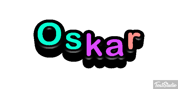 Oskar Efekt tekstowy