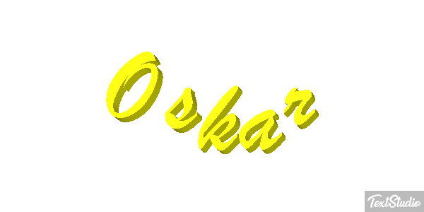 Oskar Efekt tekstowy