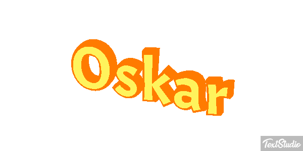Oskar Efekt tekstowy
