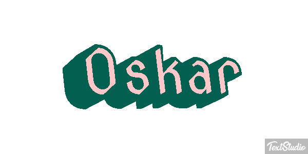 Oskar Efekt tekstowy
