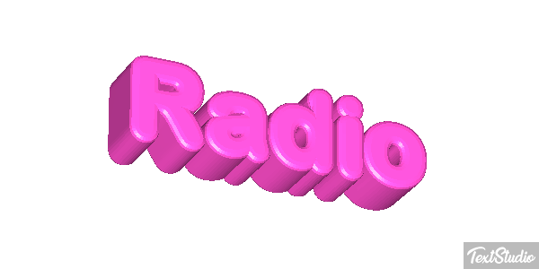Rádio Efeito do texto