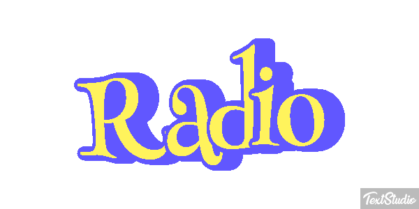 Rádio Efeito do texto